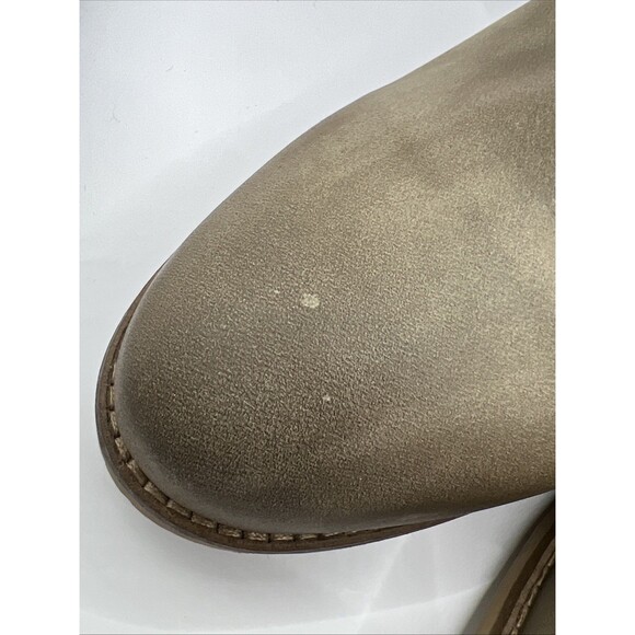 ARTISAN BY ZIGI Womens Brown Sindy Slip On Leather Booties High Heel Shoes 11 M - Picture 4 of 13